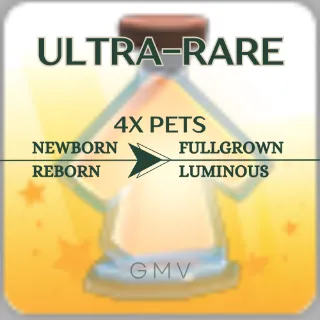4X PET AGE-UP SERVICE ULTRA-RARE