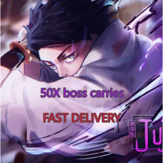 jujutsu infinite boost 50x boss carries