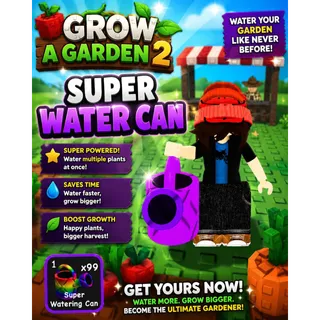 1x Super Watering Can
