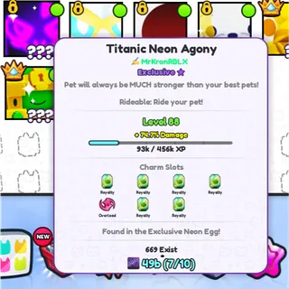 Titanic Neon Agony