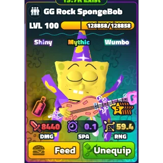 SW GG ROCK SPONGEBOB 5 STAR