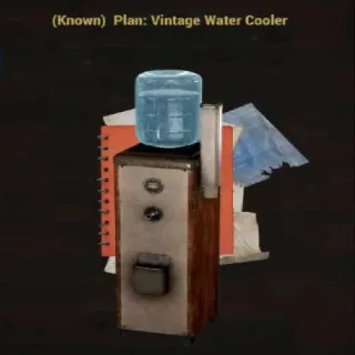 Vintage Water Cooler Plan