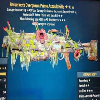 Berserker's Overgrown Prime Assault Rifle
