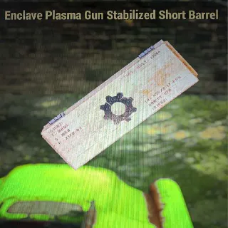 Enclave Plasma Gun Stabilized Short Barrel