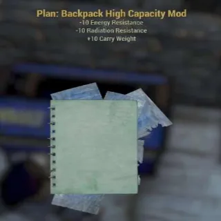 Backpack High Capacity Mod