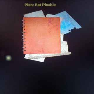Bat Plushie Plan
