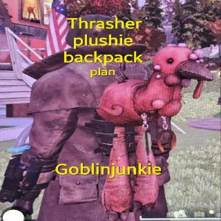 Thrasher Plushie Backpack Plan