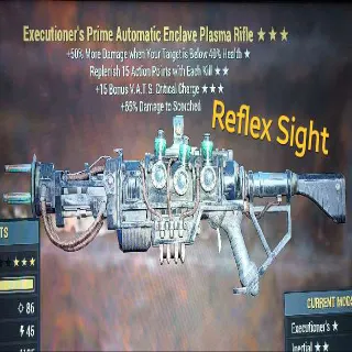 Executioner's Prime Automatic Enclave Plasma Rifle