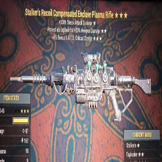 Stalker's Prime Enclave Plasma Rifle