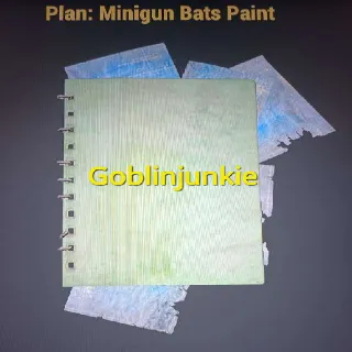 Minigun Bats Paint