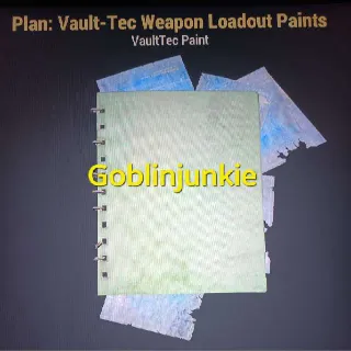 Vault-Tec Weapon Loadout Paints