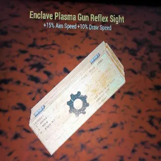 Enclave Plasma Gun Reflex Sight Mod
