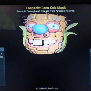 Corn Cob Mask