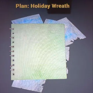 Holiday Wreath Plan