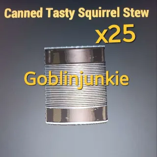 Canned Tasty Squirrel Stew X25