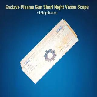 Enclave Plasma Gun Short Night Vision Scope Mod