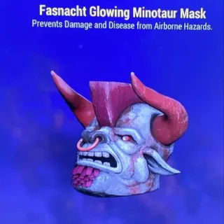 Glowing Minotaur Mask