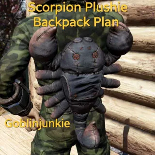 Scorpion Plushie Backpack Plan