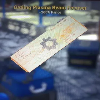 Gatling Plasma Beam Focuser Mod