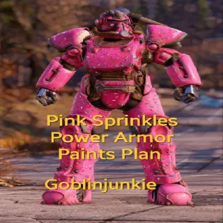 Pink Sprinkles Power Armor Paints