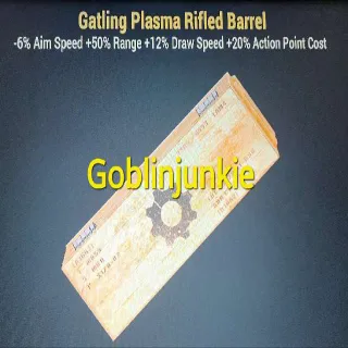 Gatling Plasma Rifled Barrel Mod