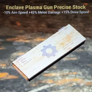 Enclave Plasma Gun Precise Stock