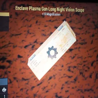 Enclave Plasma Gun Long Night Vision Scope Mod