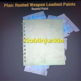 Rusted Weapon Loadout Paints