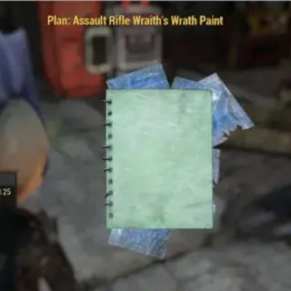 Assault Rifle Wraith's Wrath Paint Plan