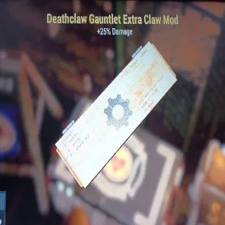 Deathclaw Gauntlet Extra Claw Mod