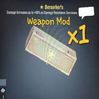 Berserker's Mod X1