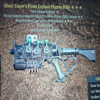 Ghoul Slayer's Prime Enclave Plasma Rifle