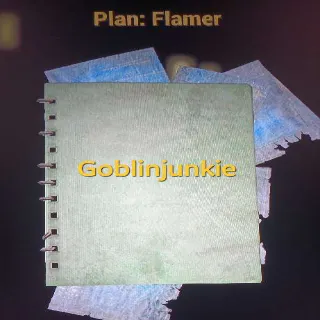Flamer Weapon Plan