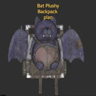 Bat Plushie Backpack Plan
