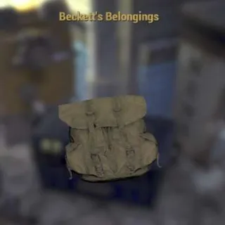 Beckett's Belongings