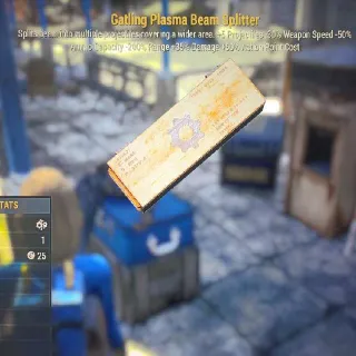 Gatling Plasma Beam Splitter Mod