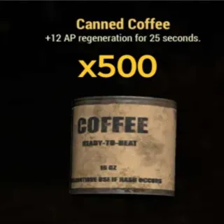 Canned Coffee x500