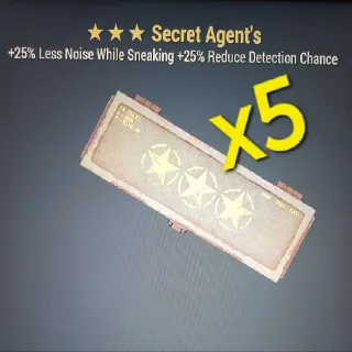 Secret Agent's Mod x5