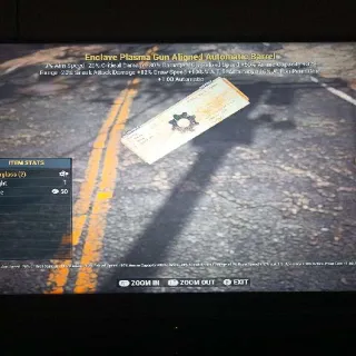 Enclave Plasma Gun Aligned Automatic Barrel Mod