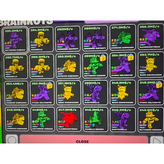 Fruits vs brainrots 