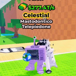Kick A Lucky Block | Max Lvl Mastodontico Telepiedone | $277.4T