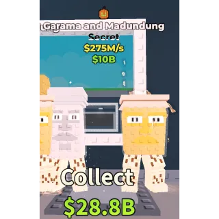 Garama and Madundung 275m/s