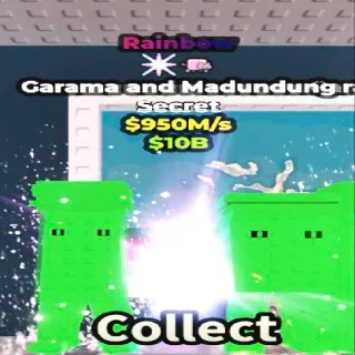 Rainbow Garama and Madundung 950m/s