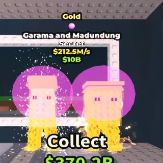 Garama And madundung 212.5m/s