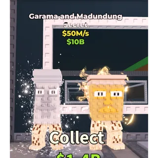 Garama and Madundung 50m/s