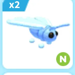 neon glacier moth
