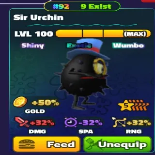 SW Sir Urchin 5* Max