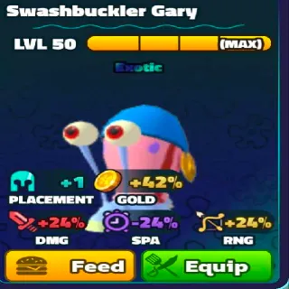 Swashbuckler Gary