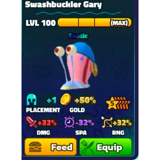 Swashbuckler Gary