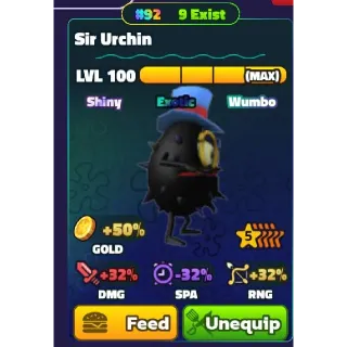 SW Sir Urchin 5* Max